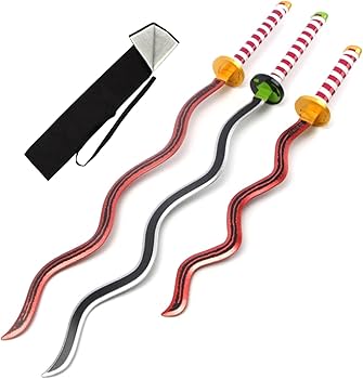 Amazon.co.jp: [Hushan] 伊黒小芭内 コスプレ 日輪刀 木製ソード